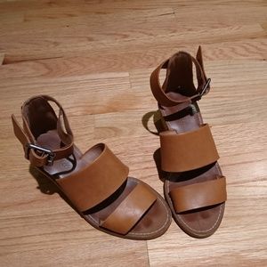 Madewell two strap sandal